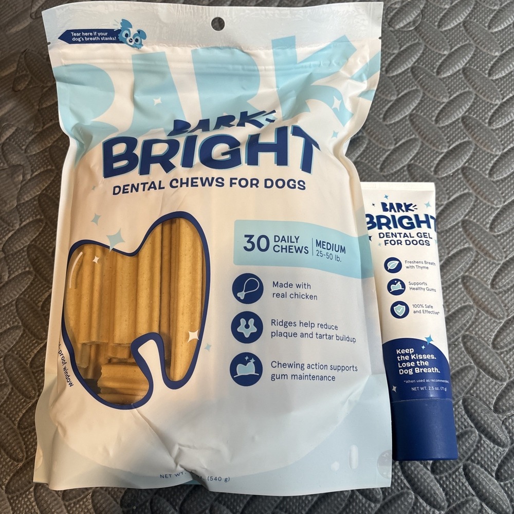 Bark Box Bright Dental Chews For‎ Dogs Try Bark Box Dog Toothpaste Dog Treats
